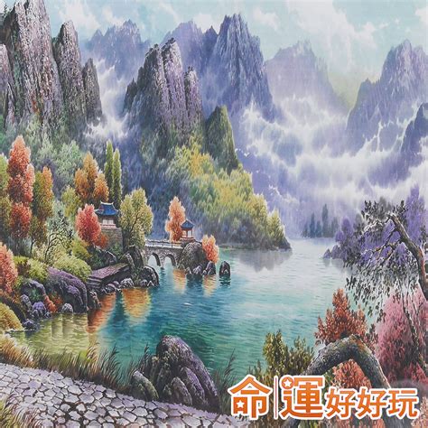 風水畫桌布|風水畫背景圖片，高清圖庫，桌布素材免費下載